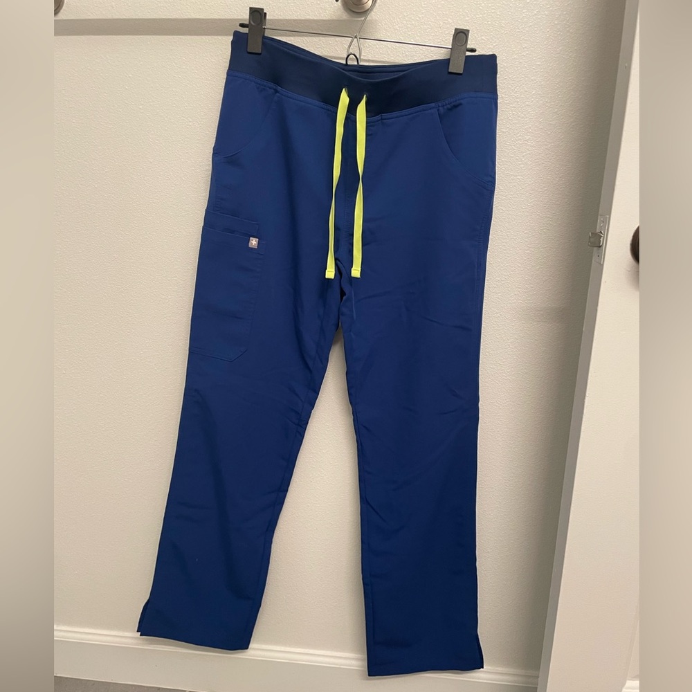 FIGS Electric Blue Kade Scrub Pants
